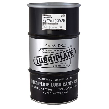 Lubriplate No. 730-1, 1/4 Drum, Aluminum Complex Nlgi No. 1 Heavy Duty Grease L0084-039